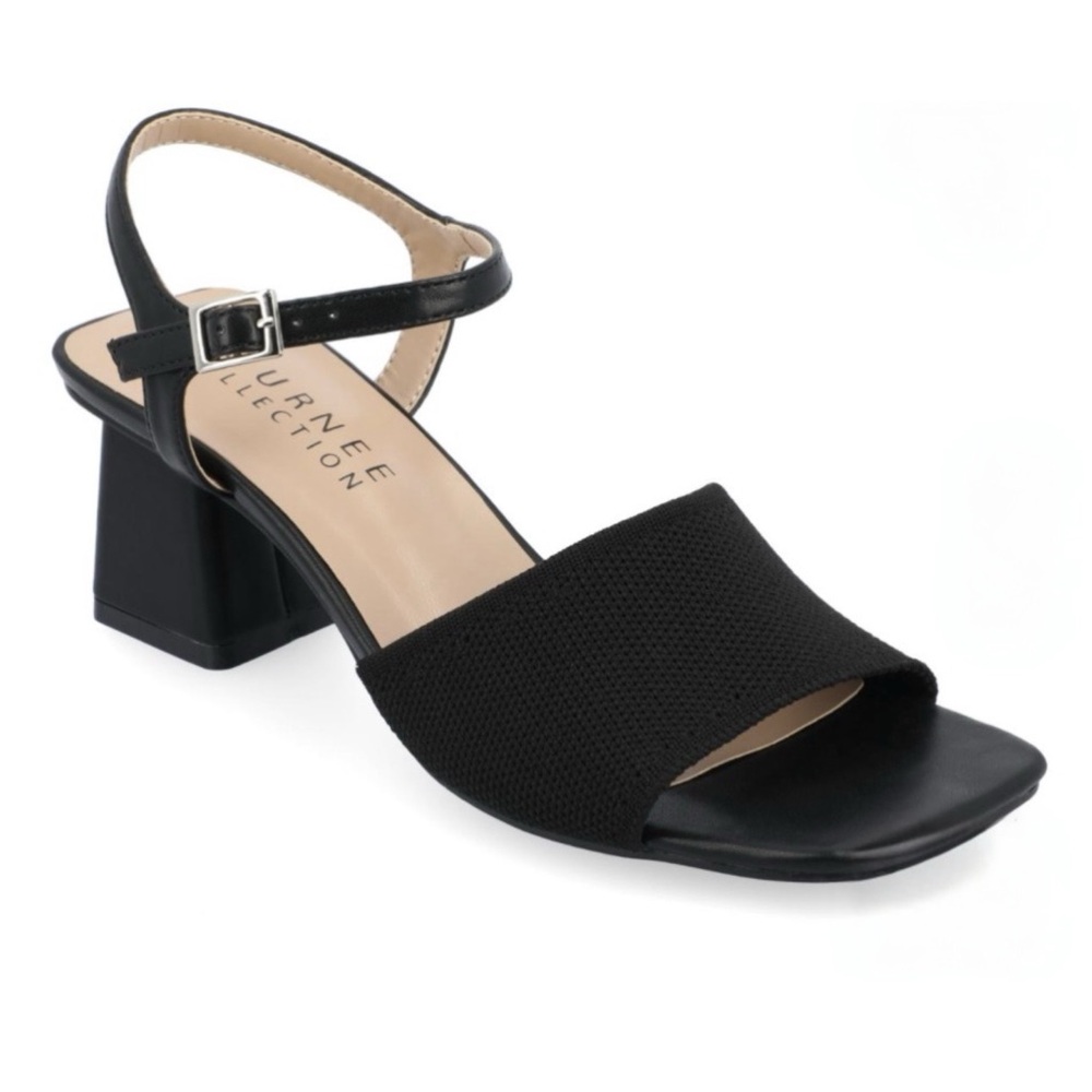 Journee Collection Womens Tru Comfort Foam Evylinn Sandals in Black Size 11